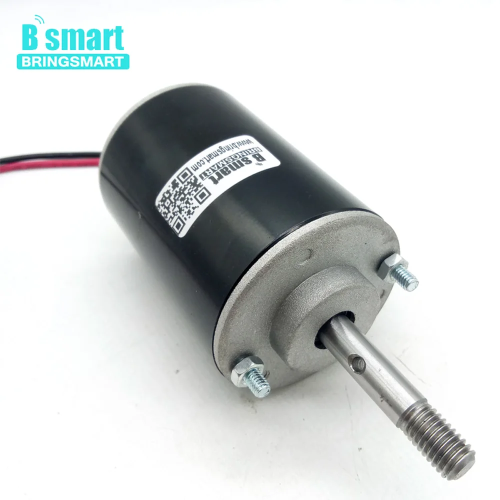 thumbnail image 2 of 12v Motor 12V 300W 3600rpm/24V 500W 7000rpm High-power CW CCW Dual Bearing DC Permanent Magnet Motor Small Electric Motor 2 of 9
