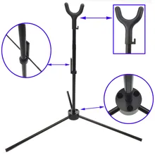 1 шт. алюминиевый сплав Лук стенд стрельба из лука изогнутый лук стенд держатель сборная вешалка традиционный лук