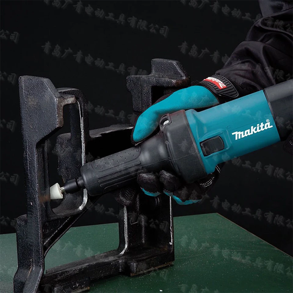 Япония Makita GD0601 электрический шлифовальный станок прямая мельница металл шлифовальный станок Внутренний отверстие полировщик 400 Вт 38 мм(1-1/") 25000 об/мин