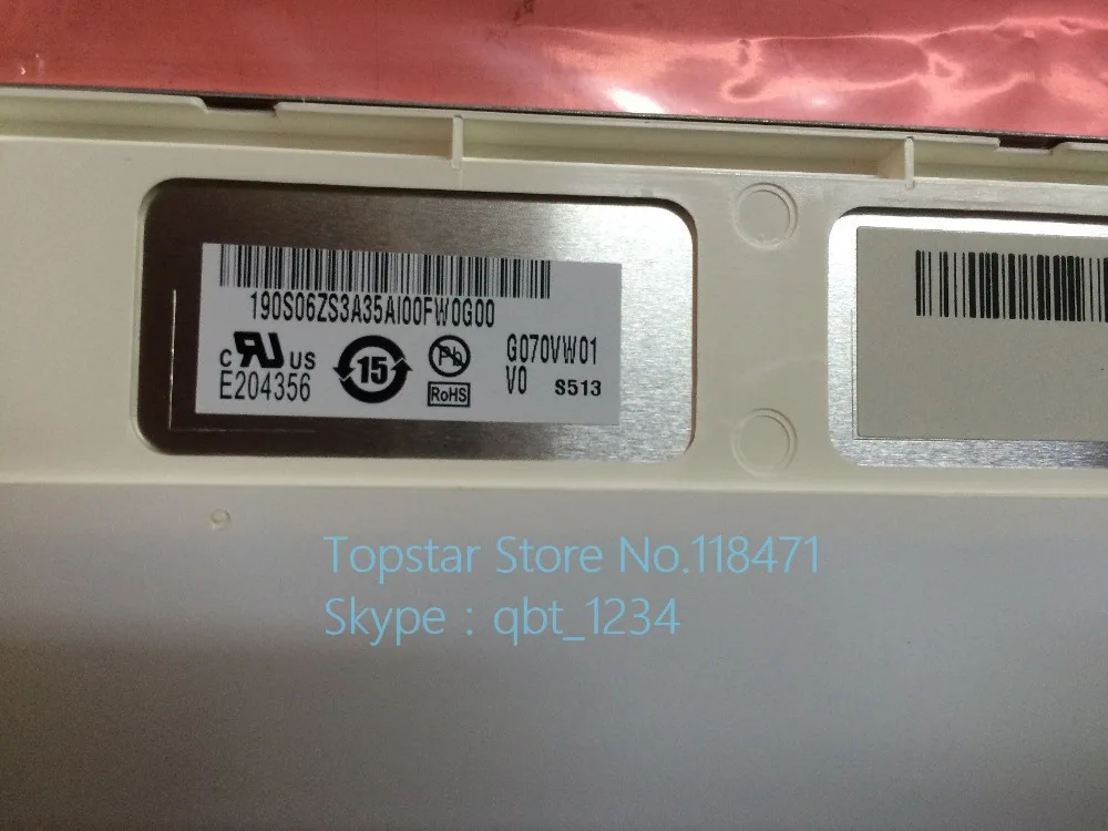 Продажа AUO оригинальный A + класс 7 0 дюймов G070VW01 V0 TFT ЖК дисплей модуль|lcd module|display lcd