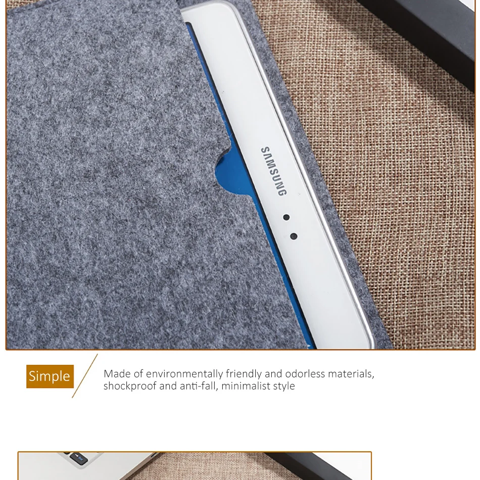 Universal Shockproof 810.5 inch Tablet Sleeve Bag Cover For iPad Mini 1234 Air 12 Pro 9.710.5 Protective Pouch Thick Case (4)