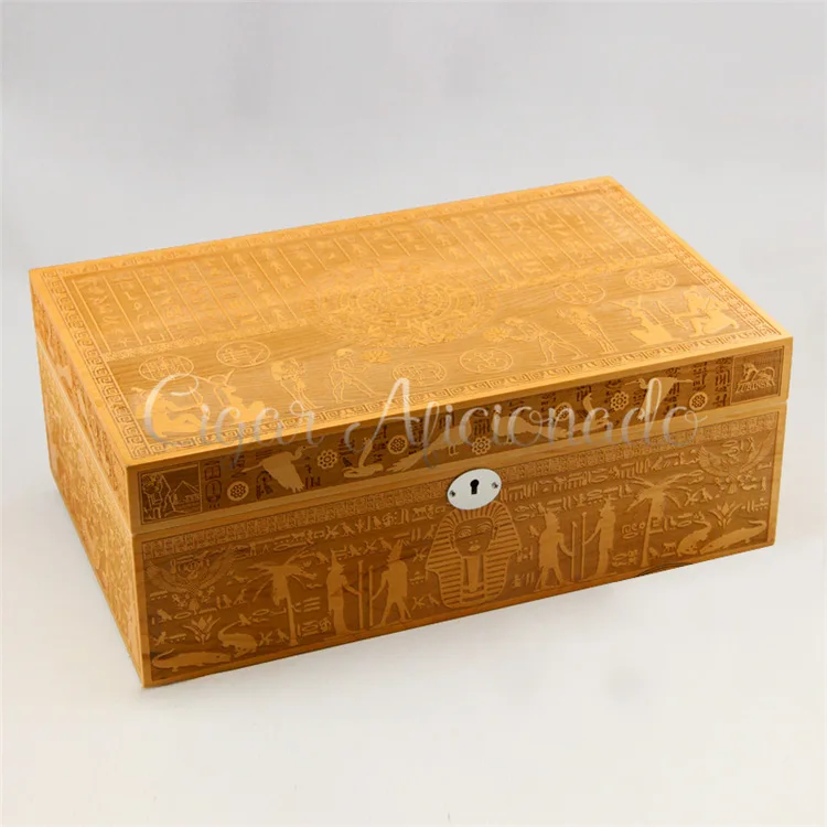 Ancient Egyptian Culture Vintage Style Luxury Wood Carving Pattern