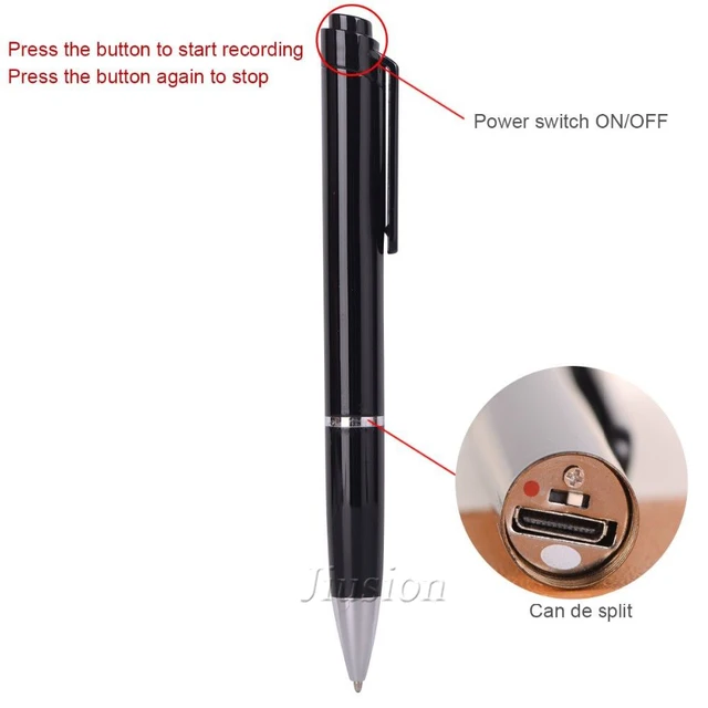 Professional 8GB Digital Voice Recorder Remote HD Recording Pen Audio Recorder Noise Reduction Mini Justice Obtain Evidence Tool