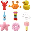 Cute Puppy Dog Cat Squeaky Toy Bite Resistant Pet Chew Toys for Small Dogs Animals Shape mascotas Accessories  Zabawki Dla Psa 1