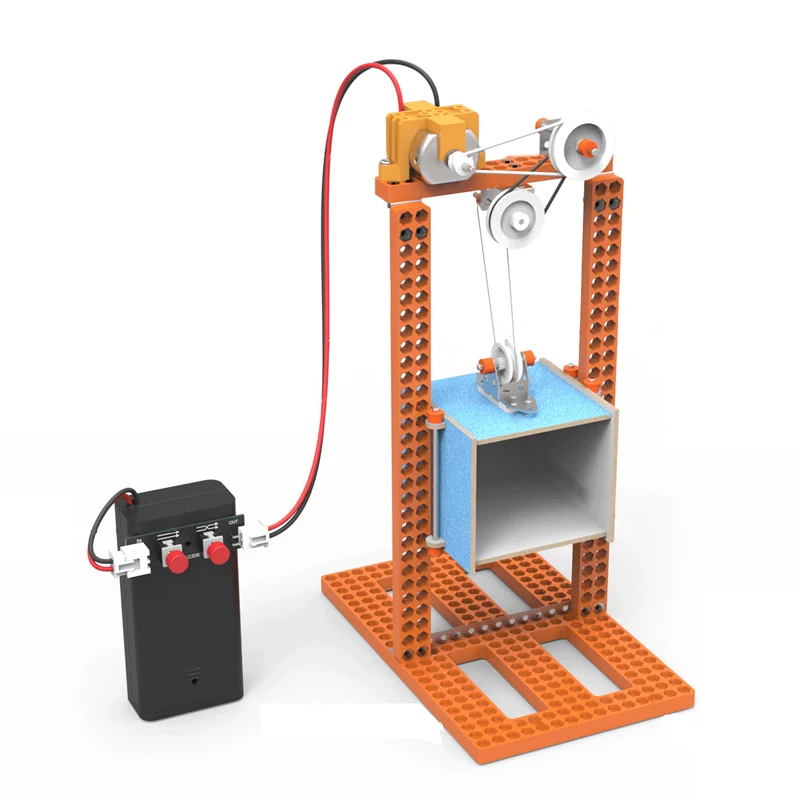 

STEM Kids Toy School Science Toy DIY Elevator Children Educational Science Toys Kit Learning Education Toys for Children