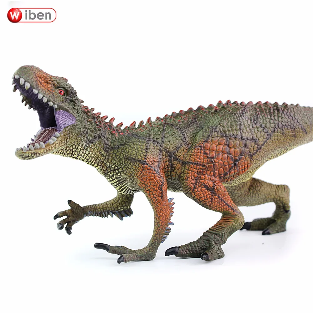 Wiben Юрского периода Carcharodontosaurus игрушка динозавр действие и игрушки Фигурки Животных Модель Коллекция Яркие ручной росписью сувенир подарок