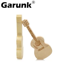 Amthin usb флэш-накопитель из натуральной 4G деревянные бамбуковые Гитарный usb флеш-накопитель 8 ГБ 16 ГБ 32 ГБ usb2.0 флеш-накопитель