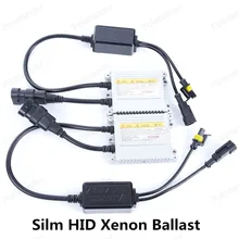Polarlander Pair New 12v 35W HID Xenon Silver Black Ballast for Auto Headligh HID Xenon Bulb Lamp AC DC Ballast