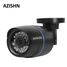 AZISHN IP камера PoE 1080P наружная Full HD 1080P 2MP POE Bullet IP камера безопасности IR Cut P2P ONVIF 1080P объектив PoE кабель