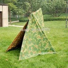 Вьетнамская война США Военная Армия Открытый тактический камуфляж Половина палатки-36271