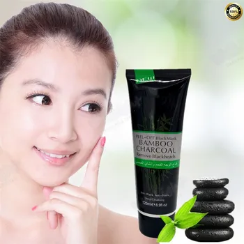 

Face Care Black Mask facial mask Blackhead Remover Peeling Acne skin Treatments mascara remove dots black mud mask 120ml