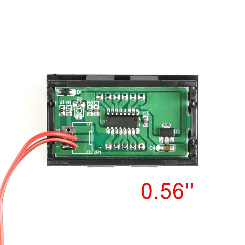 0.36in/0,56 «цифровой вольтметр постоянного тока 4,5 в до 30V 2-проводной Мини светодиодный Дисплей Напряжение измерительный прибор для тестирования автомобиля Мотоциклетные батареи автомобиля