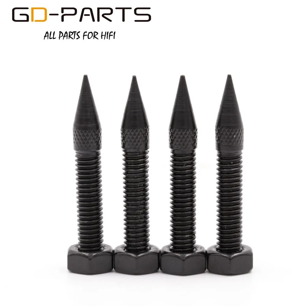 M6 M8 M10 hilo de hierro altavoz Spikes Hifi Audio Monitor instrumento Subwoofer aislamiento pie cono altura ajustable M6 M8 M10 hilo de hierro altavoz Spikes Hifi Audio Monitor instrumento Subwoofer aislamiento pie cono altura ajustable