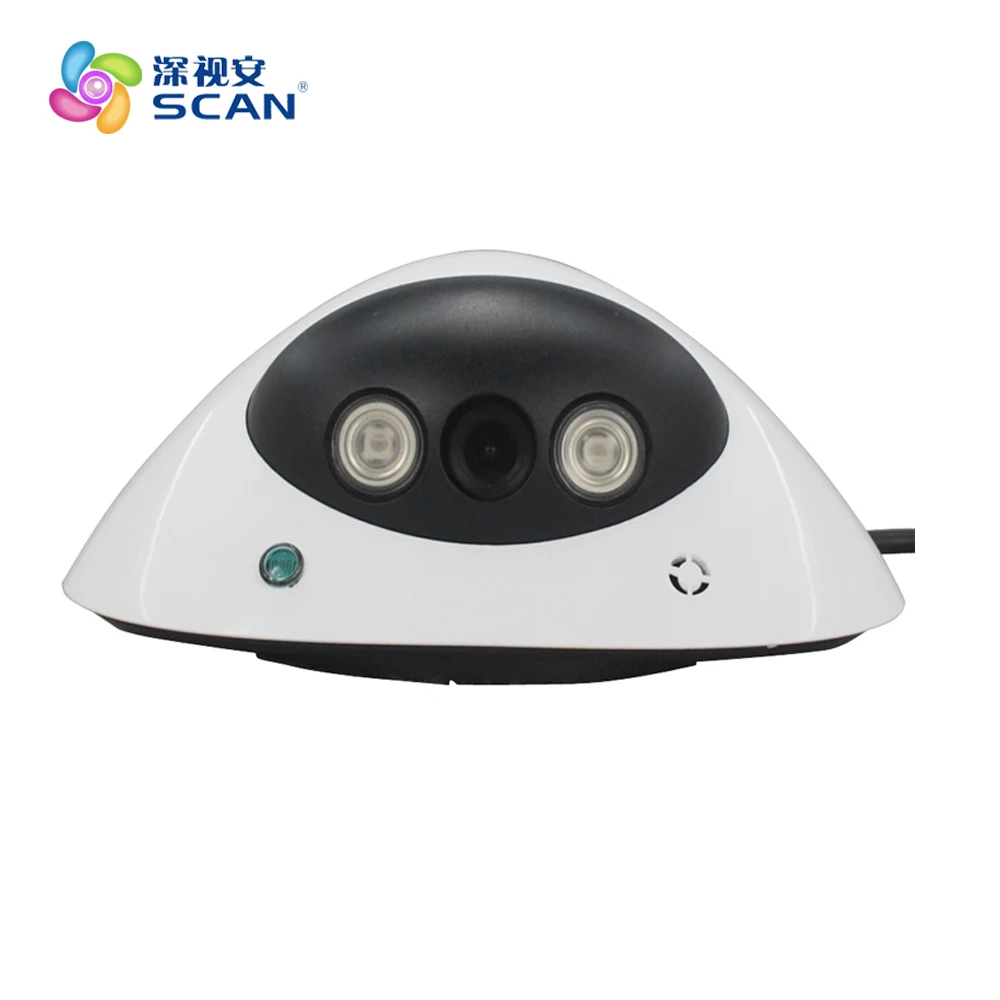 Hd 1080p Wi Fi Dome Ip Camera Onvif Home Security Surveillance Cctv Cmos Night Vision White