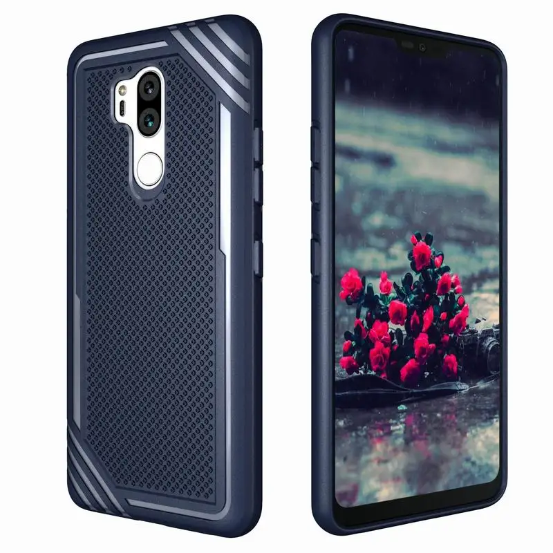 

For LG K8 2018 Cases Luxury Shockproof Soft TPU Matte Cover Cases for LG K10 2018 Protective Back Case for LG G7 Coque Fundas