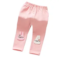 Детские леггинсы для девочек для маленьких девочек одежда брюки карандаш Детские штаны из хлопка с рисунком принтом обтягивающие детские
