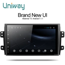 uniway ATY9071 Android 7.1.1 car dvd for Suzuki SX4 2006 2007 2008 2009 2010 2011 2012 2013 car radio navigation