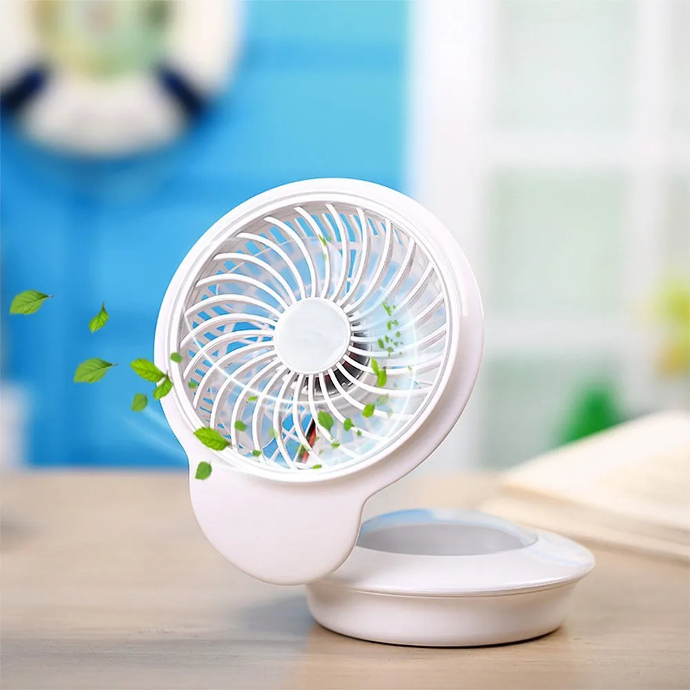 Portable Mini USB Fan Desk Fan Table Personal Cooling Fan 360 Degree