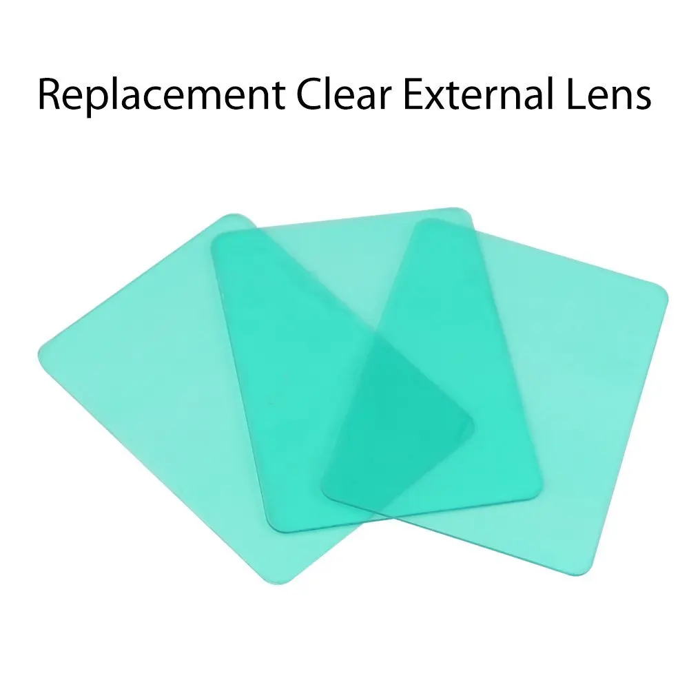 10 Uds repuesto de lentes 11,5x9x0,1cm para caretas de soldar DEKO S500