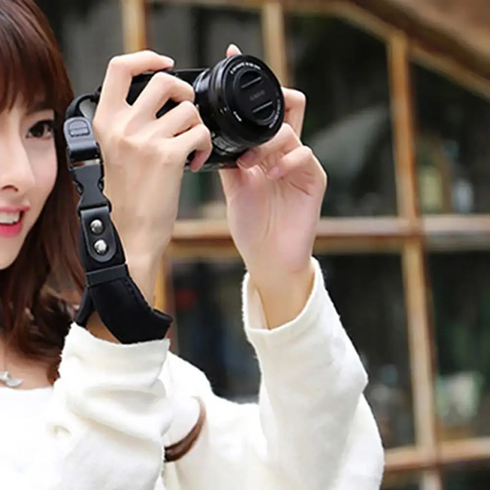 Ручка для камеры Canon EOS Nikon Sony Olympus SLR/DSLR тканевый ремешок на запястье GS|Ремни камер|