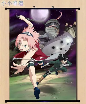 

Japanese Anime NARUTO characters Uzumaki Naruto & Haruno Sakura & Tsunade Home Decor Wall Scroll Poster Decorative Pictures