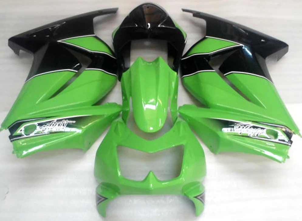 

New Injection mold motorcycle Fairing kit for Kawasaki ninja 250r 250 2008-2014 EX250 08 09 10 11 12 13 14 fairings black green