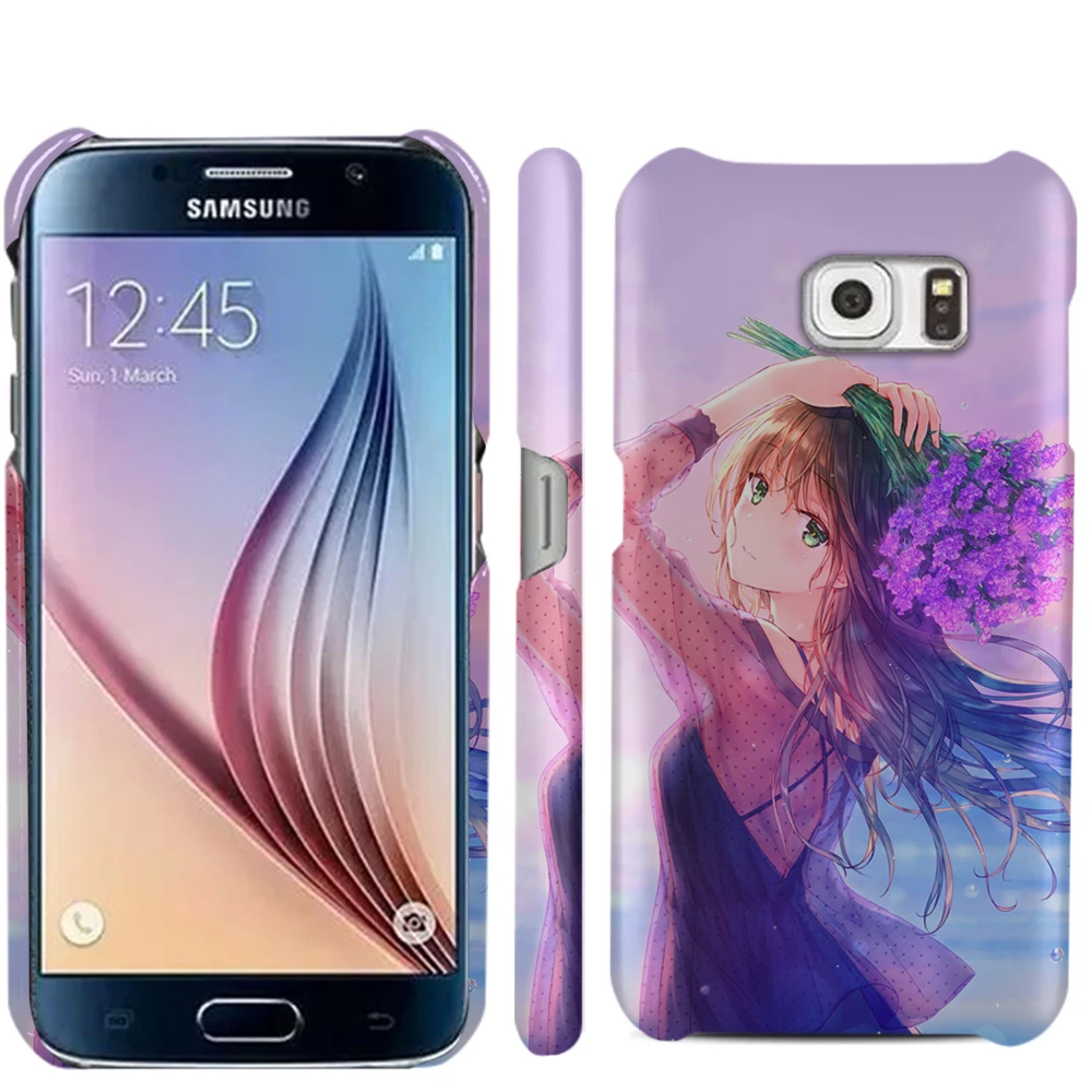S6edge plus чехол для Samsung Galaxy S6 3D Ручная работа под заказ Печать Фото edge твердая