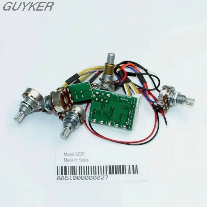 Параметрический 3 полосный эквалайзер электрический бас активный или пассивный