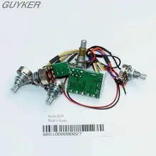 PARAMETRIC 3 BAND EQUALIZER electric bass active or passive electronic amplifier circuit SE3P
