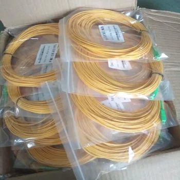 

50PCS optic fiber patch cord SM SX SC/APC-SC/APC 3m G652D LSZH