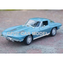 Scale 1:24 Alloy Corvette Car Model Of Children's Toy Cars Original Authorized Authentic Kids Toys