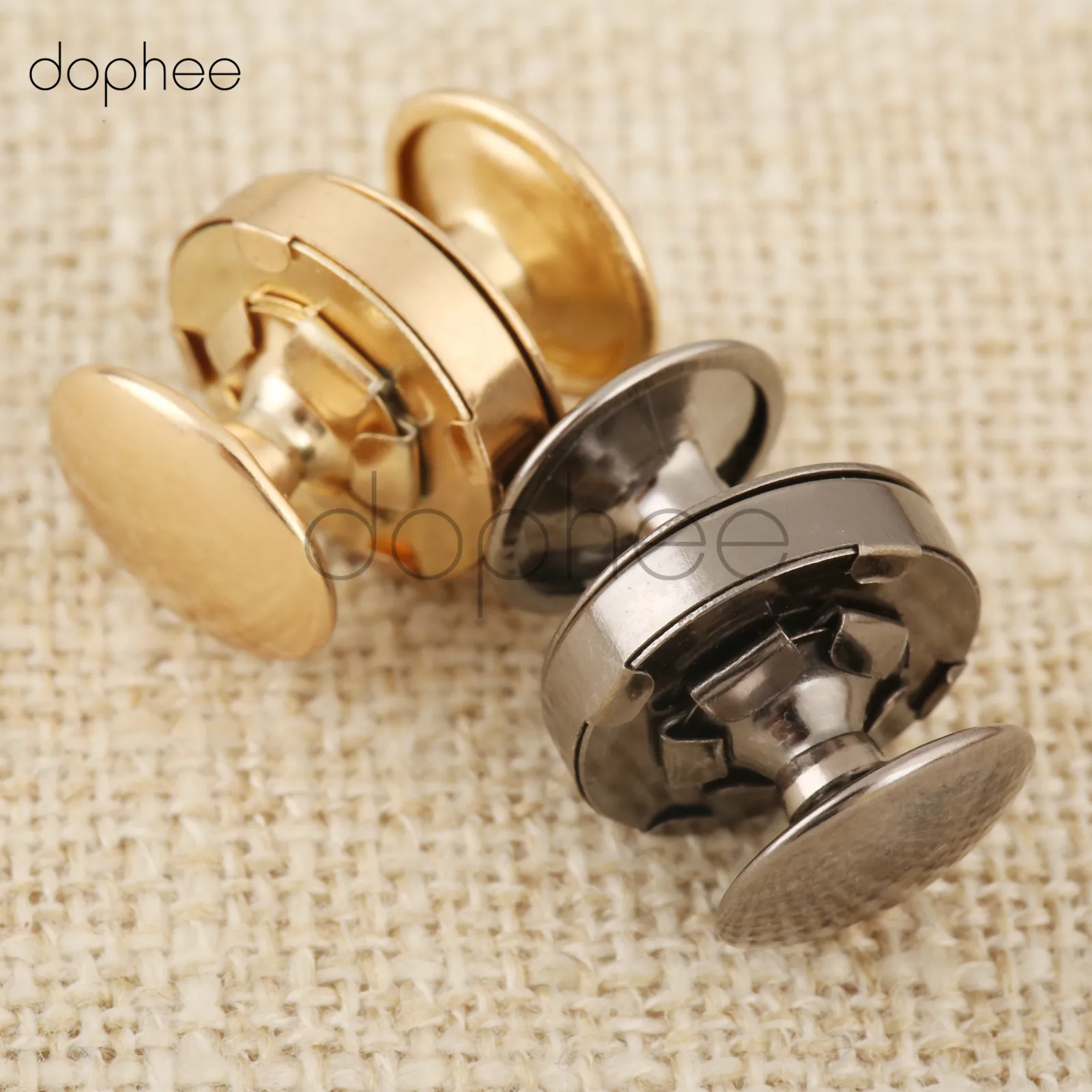 Dophee 10 шт. 14/18 мм Магнитные защелки стандартные крепления пряжки сделай сам для