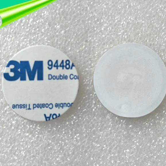 100 шт. микросхемой чипом микропроцессорные карты Стикеры 13,56 МГц ISO14443A S50 NFC Стикеры универсальные этикетки RFID тег M1 металлоидные Стикеры