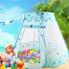 Enfants océan balle fosse piscine jouets en plein air et intérieur bébé jouet tentes bébé filles fée maison Playhut tente princesse jouer tente ► Photo 2/6