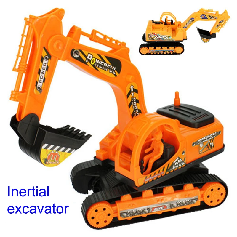 Plastic excavator toy Clearance
