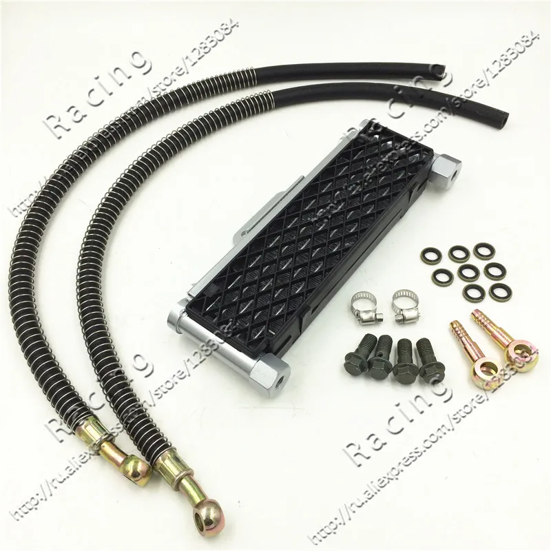 Alta calidad de dicha cantidad enfriador de aceite kit para YX/ZS/LF 140cc 150cc 160cc motores horizontales Dirt Pit Bike