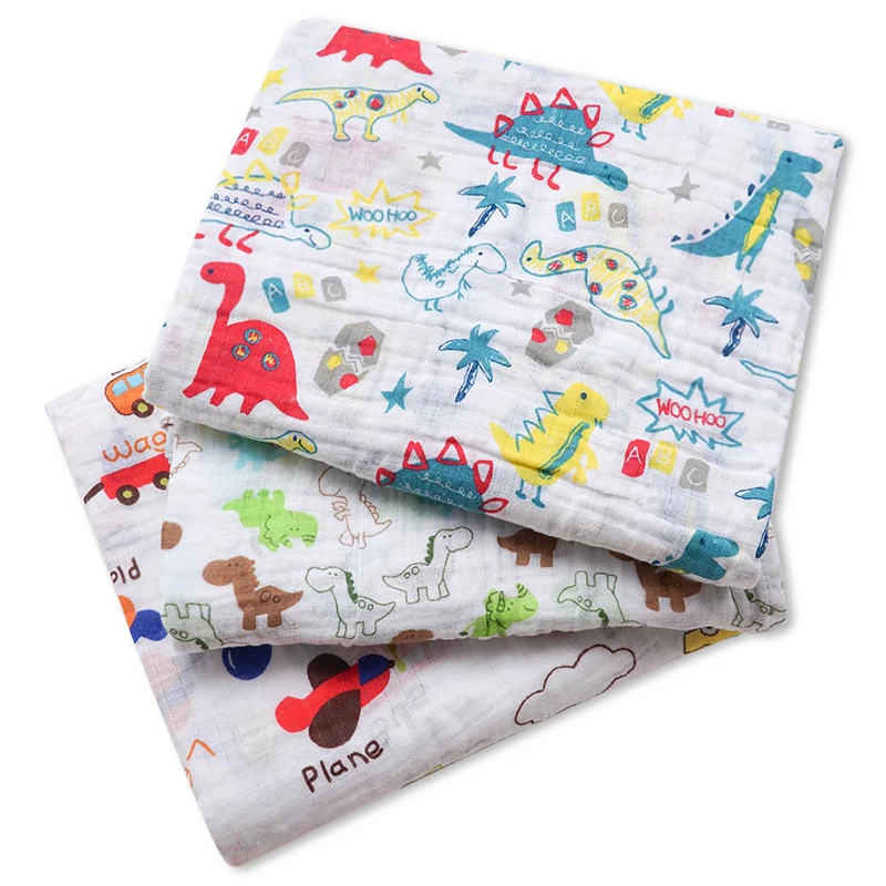 Muslinlife 1 шт. Муслин хлопок детские пеленки мягкие одеяла для новорожденных Ванна Марля младенческой спальные принадлежности коляска, 120*120 см