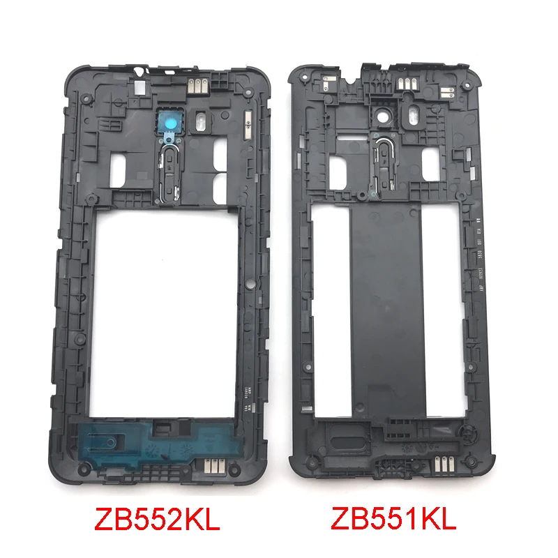 Безель с рамкой средней оправы и объектив задней камеры для ASUS Zenfone Go ZB551KL ZB552KL