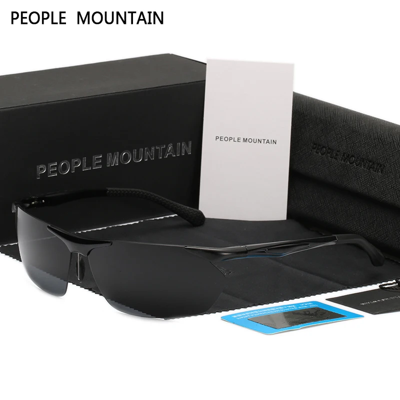 

People Mountain Unisex Polarized Goggle Sunglasses UV400 Sun Glasses Polaroid Lens Beach Eyewear 8546pi