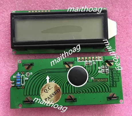 

TN Positive 10-digits Segment LCD Panel Module HT1621 Drive IC 5.0V Backlight