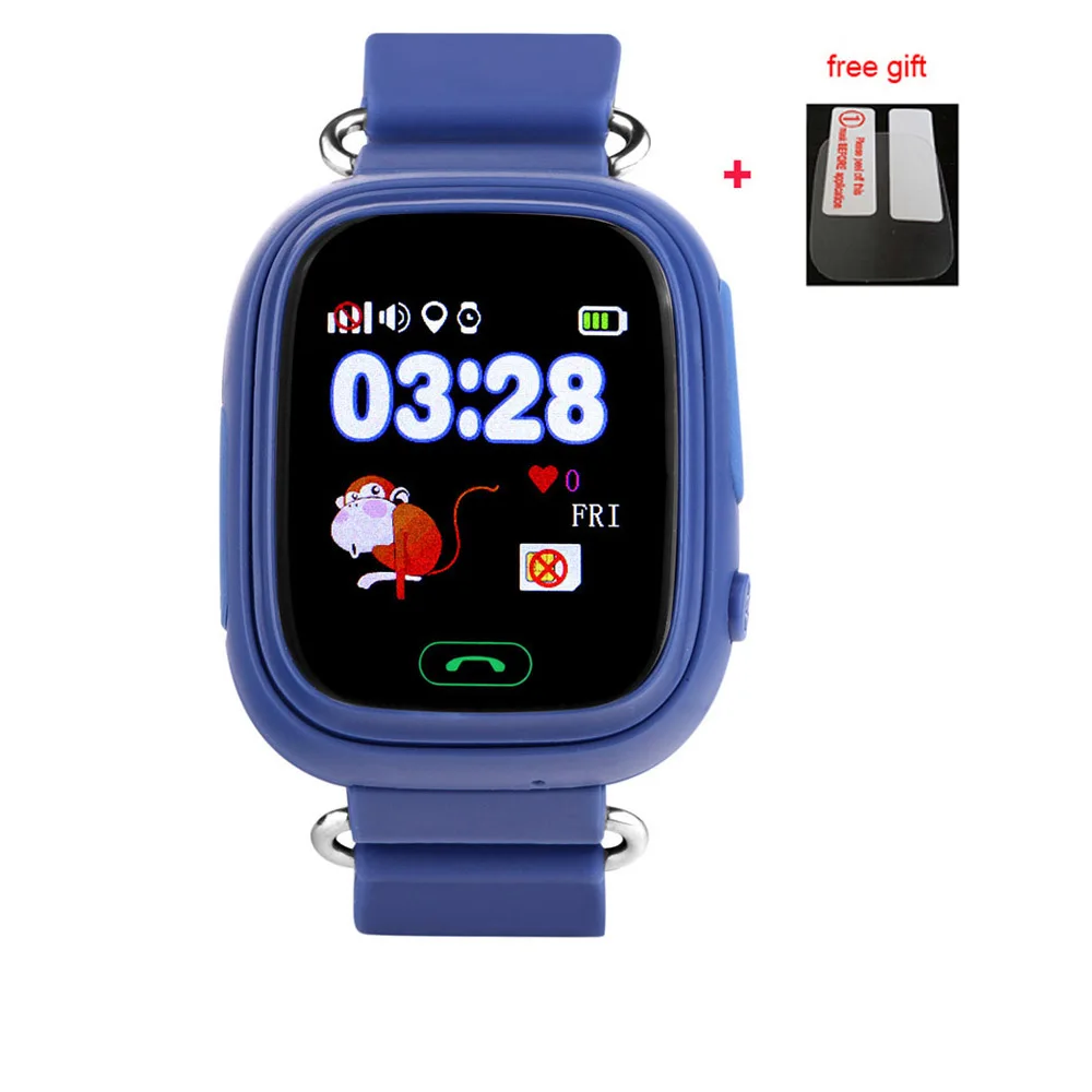 

Ship from Russia GPS Q90 WIFI Smart Watch Children Location Finder Device Tracker Kid Safe Anti Lost Monitor wristwatch PK Q100