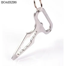 Topvico принадлежности для самозащиты инструмент для защиты оружия Личная Самозащита из нержавеющей стали открывалка для бутылок комбинированный ключ