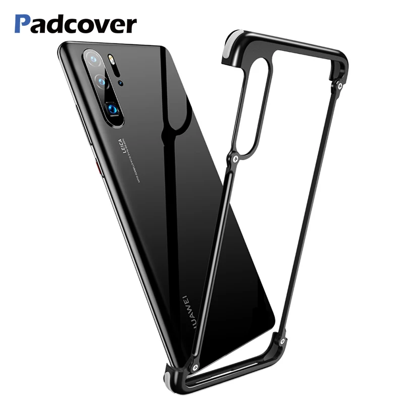 Оригинальный металлический чехол PADCOVER с подушкой безопасности для Huawei P30