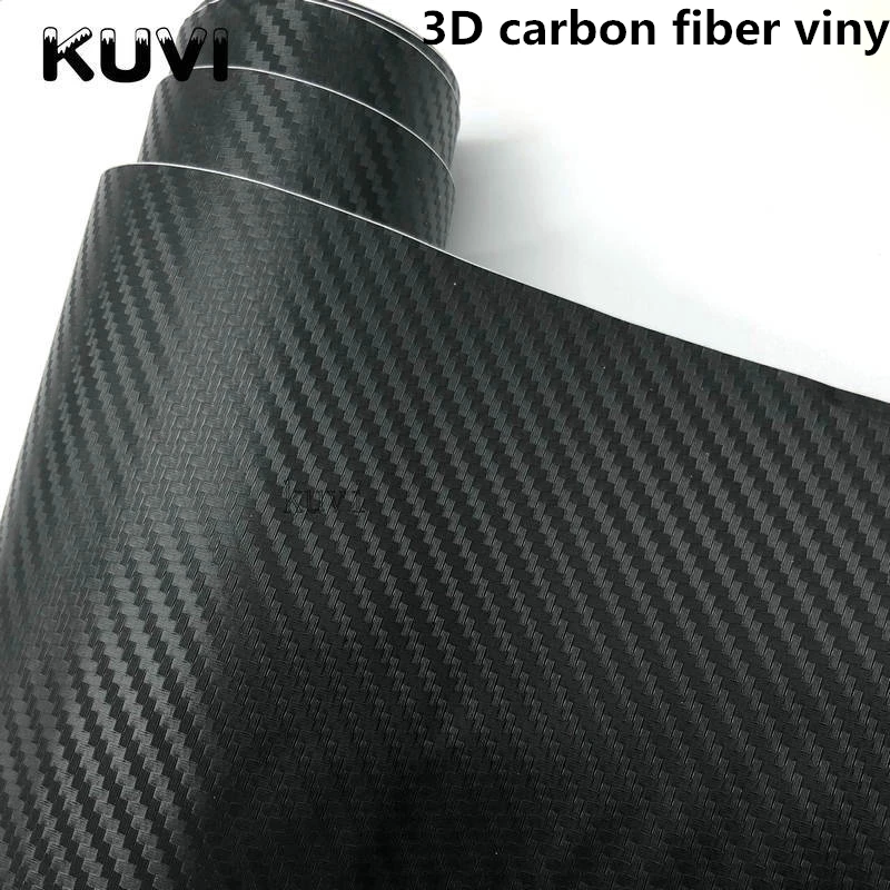 Виниловая 3d-пленка для автомобиля рулон пленки из углеродного волокна стикеры и