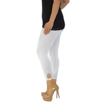 

Women Plus Size Nouvelle Printing Full Length Leggings Casual Slim Skinny Trousers Elasticity Leggings