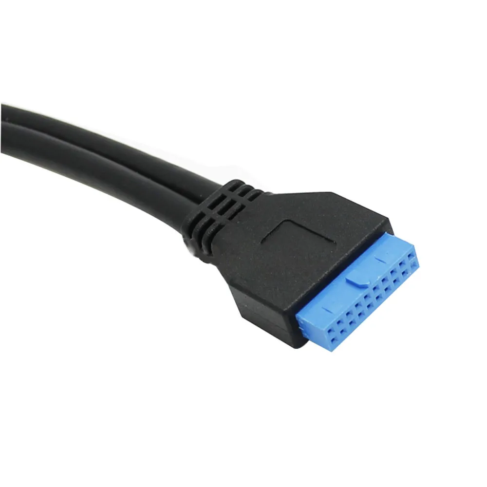 2 порта USB 3 0 двойной женский с винтовым креплением на материнскую плату 20pin кабель
