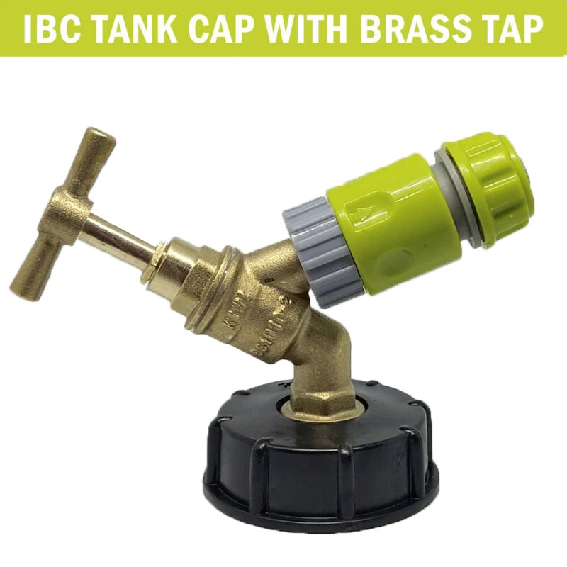 Durable IBC Adapter S60x6 Coarse Thread Ball Valve Outlet For Rainwater Tank Home Garden Supplies | Дом и сад