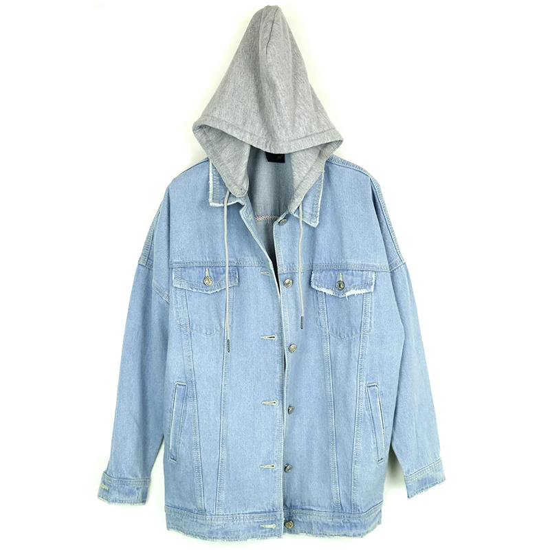 Flectit Street Styel Women Hooded Denim 