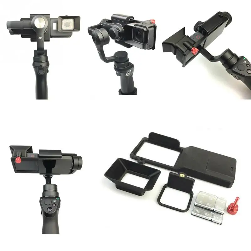 Для Gopro Hero 5 4 3+ аксессуары адаптер переключатель крепление пластина для DJI osmo мобильный карданный камеры ручной телефон беспилотная часть#0129