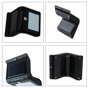 

LED Solar Light Outdoor Solar Lamp PIR Motion Sensor Wall Light Waterproof outdoor led sun powered for garden decoration